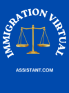 Immigration Virtual Assistant Logo Christina