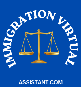 Immigration Virtual Assistant Logo Christina